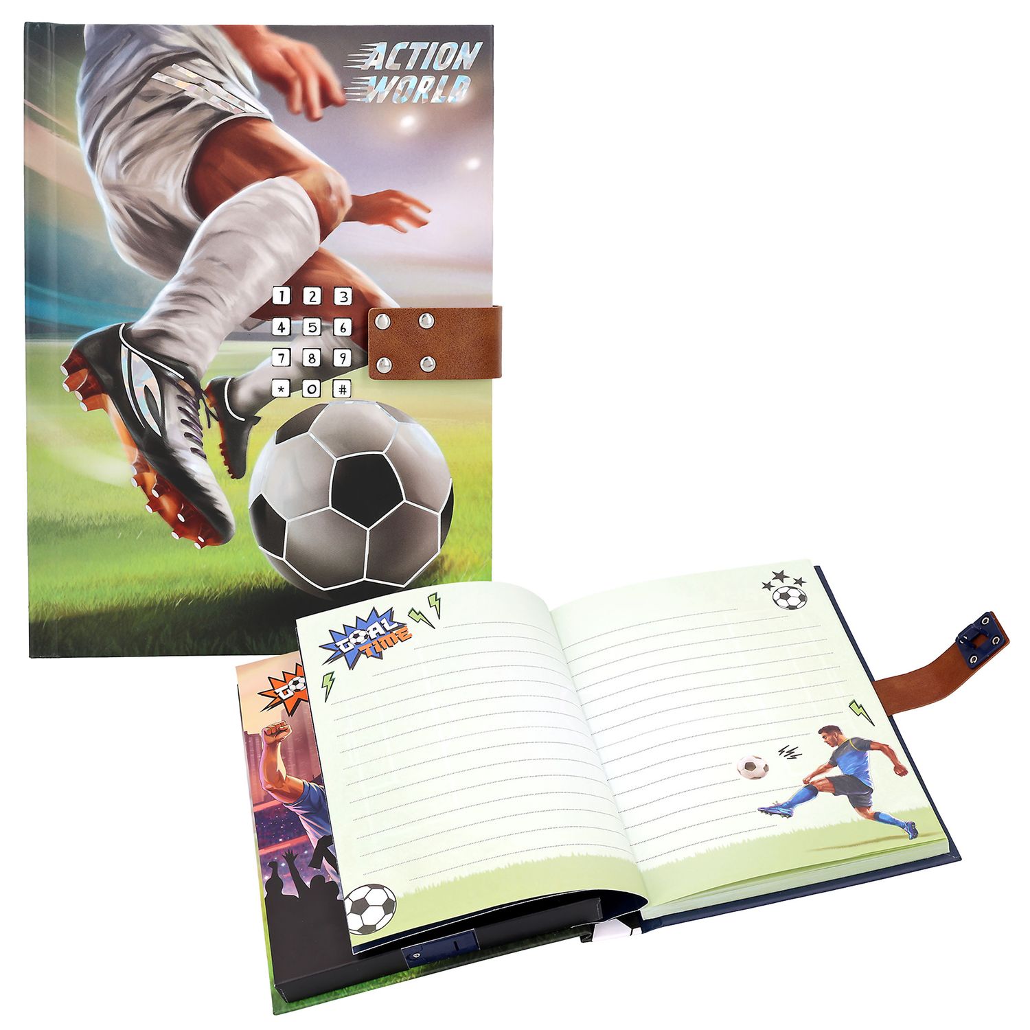 Adventure World dagboek met code &amp; geluid