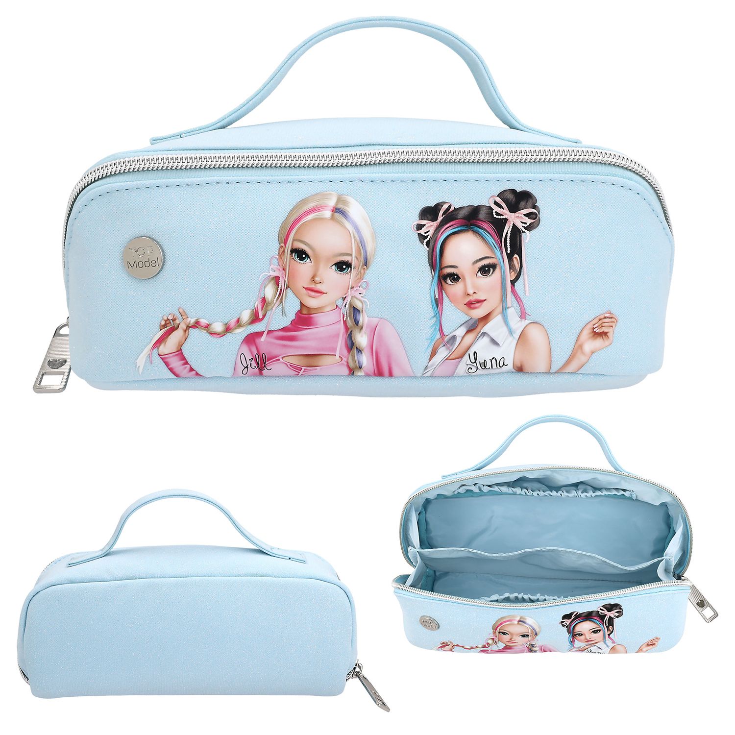 TOPModel toilettas blauw KPOP