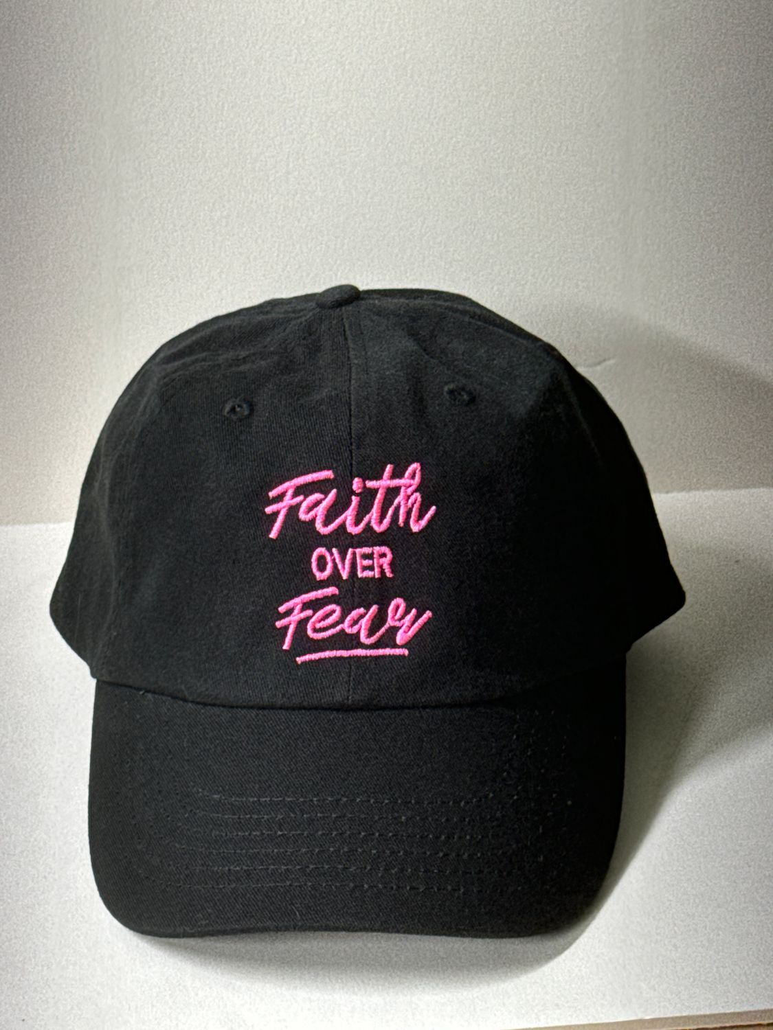 Faith Over Fear women&#39;s  low profile hat