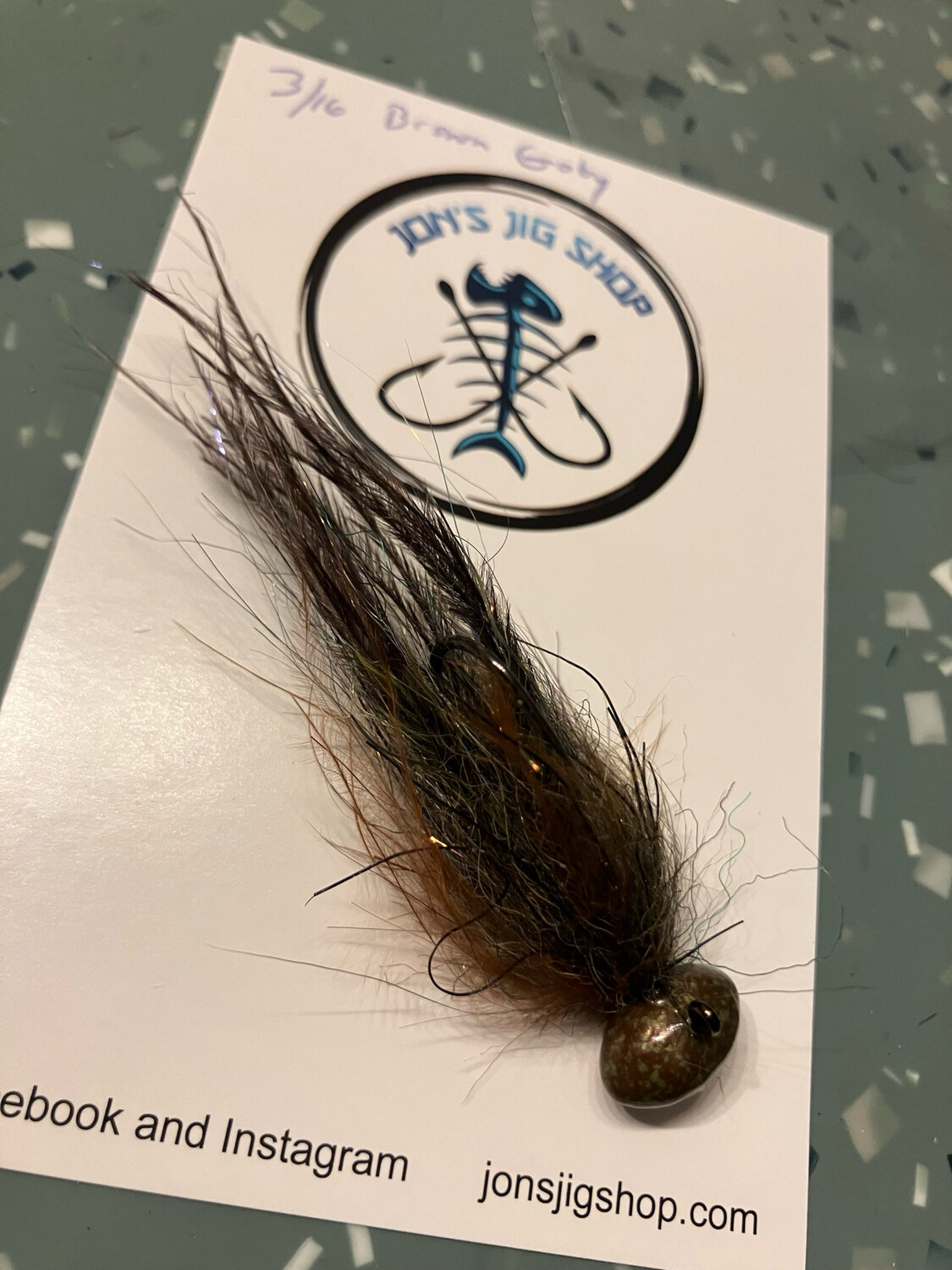 Football Bug (Brown Goby) 3/16 oz