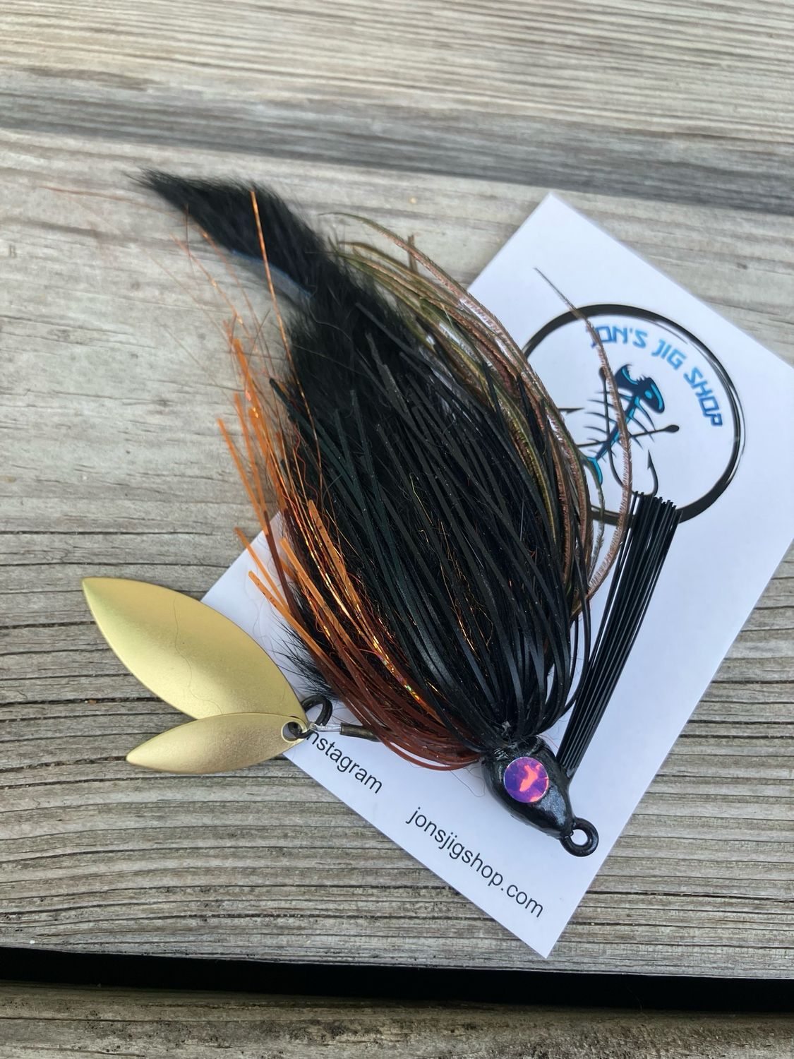 3/8 oz Bladed Zonker Swim Jig