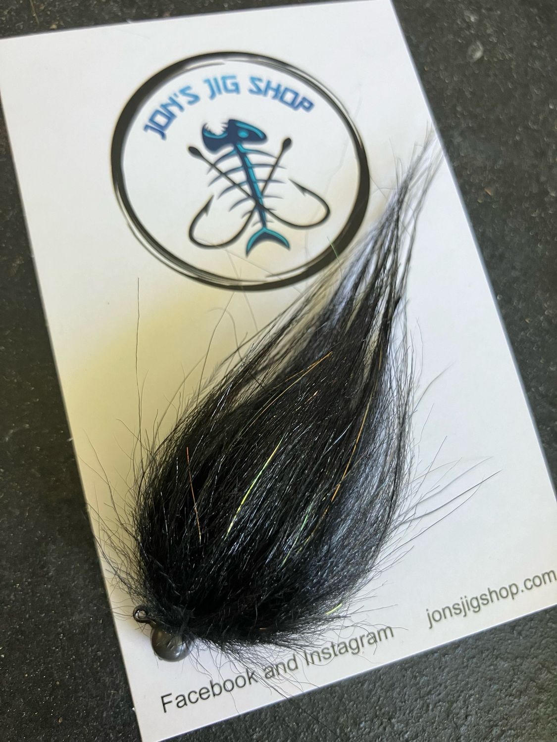 1/16 oz Tungsten Magic (black)