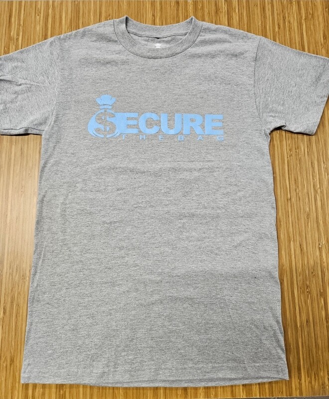 Classic T $hirt Grey/ Light Blue