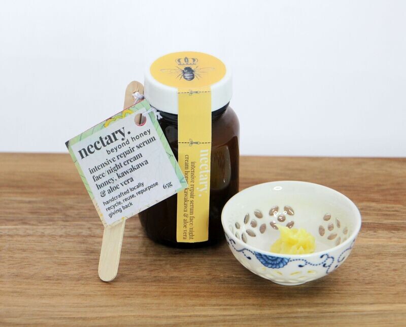 intensive repair serum face/night cream honey, kawakawa &amp; aloe vera