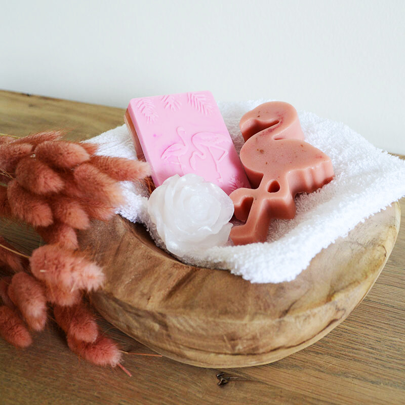 Staande Flamingo Zeep
