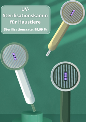 Antibakterieller Milben- und Haarentferner mit UV-Licht
