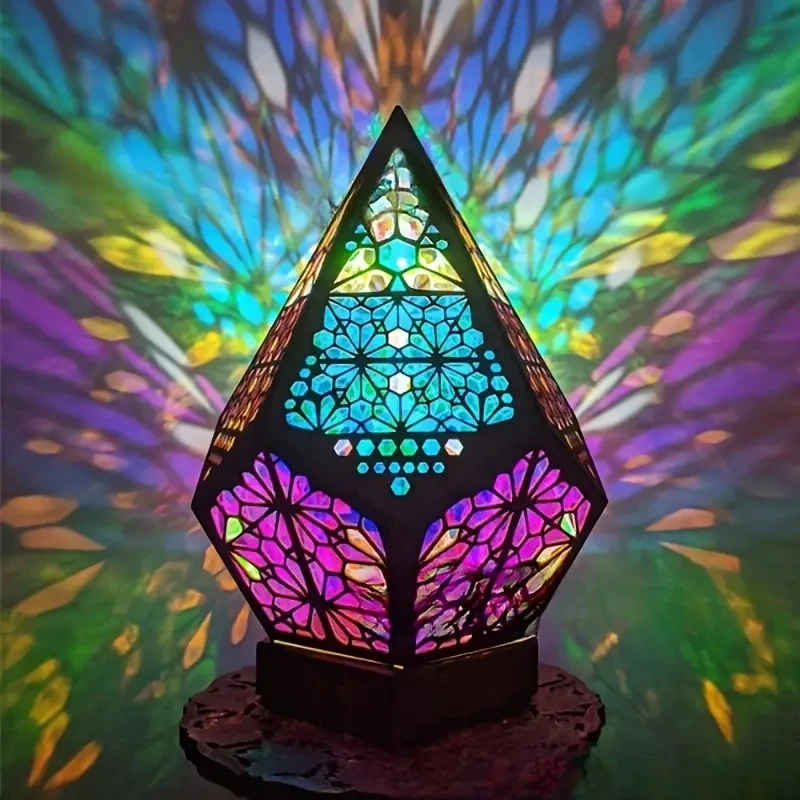 Bohemian Rainbow Lamp