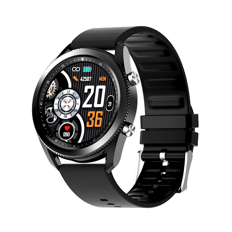 Round Classical Smart Watch  Multifunctional Sport Watch