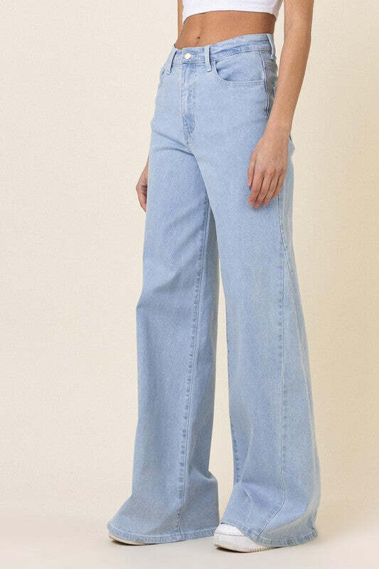 Low Rider Wide Leg, size: 1, color: Light Stone