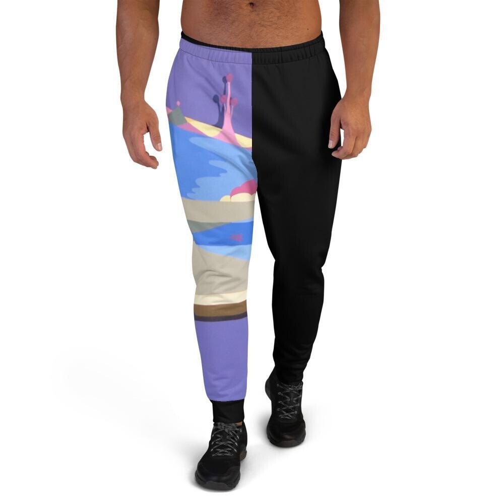 Men&#39;s Joggers with Matching Graphic T shirts, Size: XS