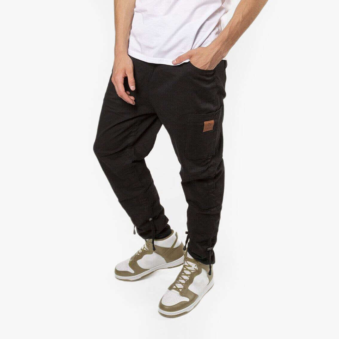 DownUNDERS Men&#39;s Travel Pants, Size: XS, Color: BLACK