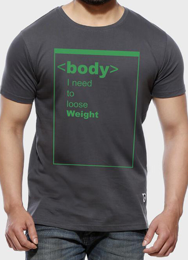 Body Men&#39;s Half Sleeve T-shirt