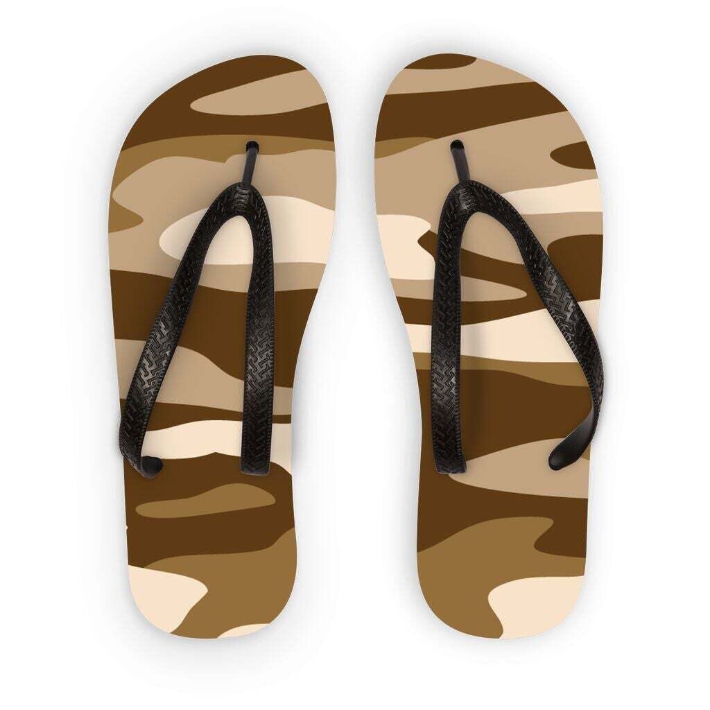 Camofludge 12 Flip Flops, Size: M