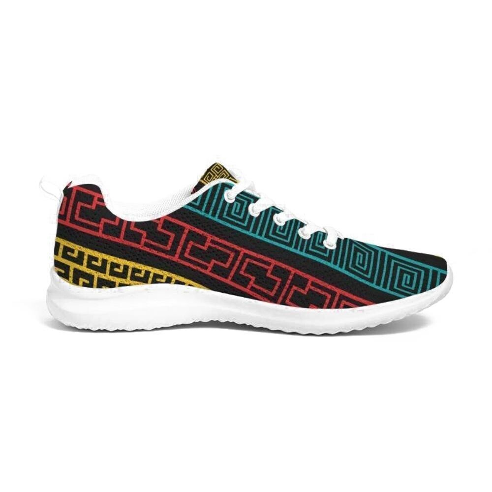 Mens Sneakers, Multicolor Low Top Canvas Running Shoes - E5Q375, Size: 10.5, Color: Multicolor