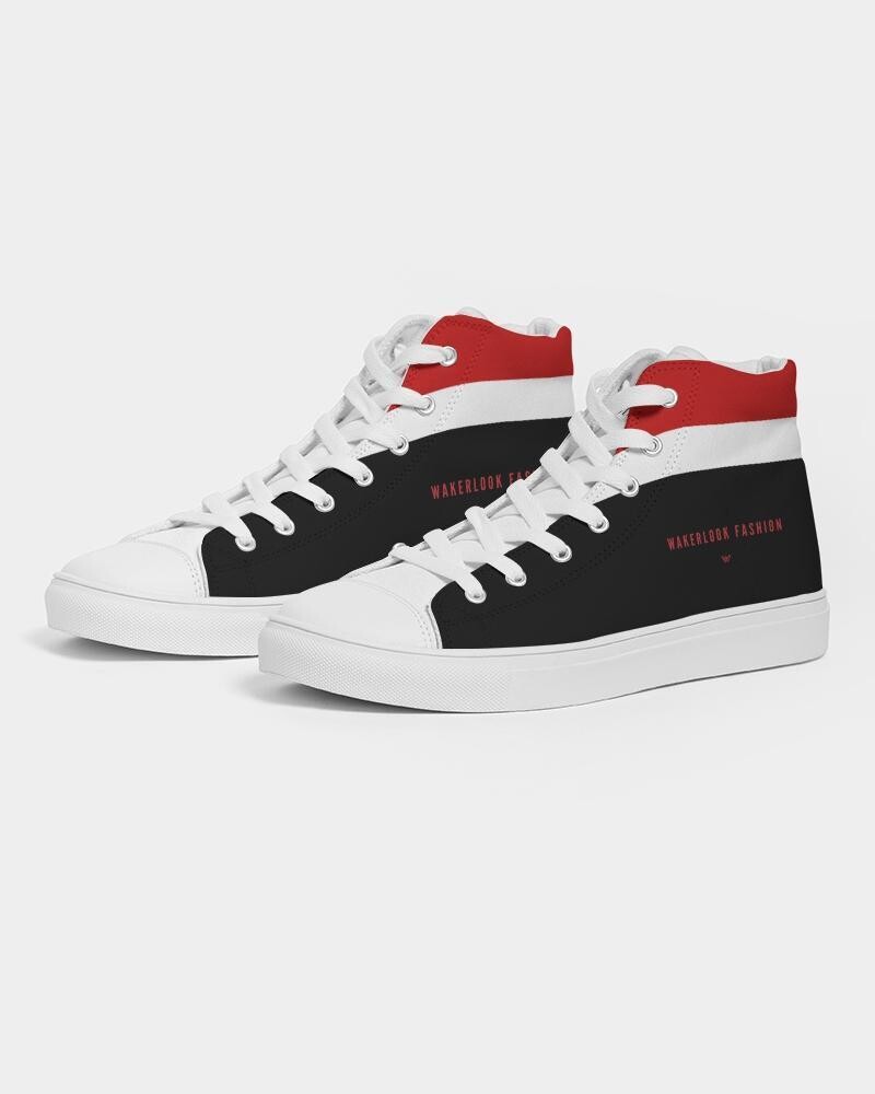 wakerlook Men&#39;s Hightop Canvas Shoe