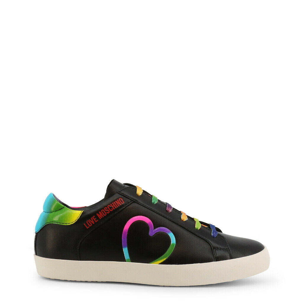 Black Rainbow Sneakers, Size: 11