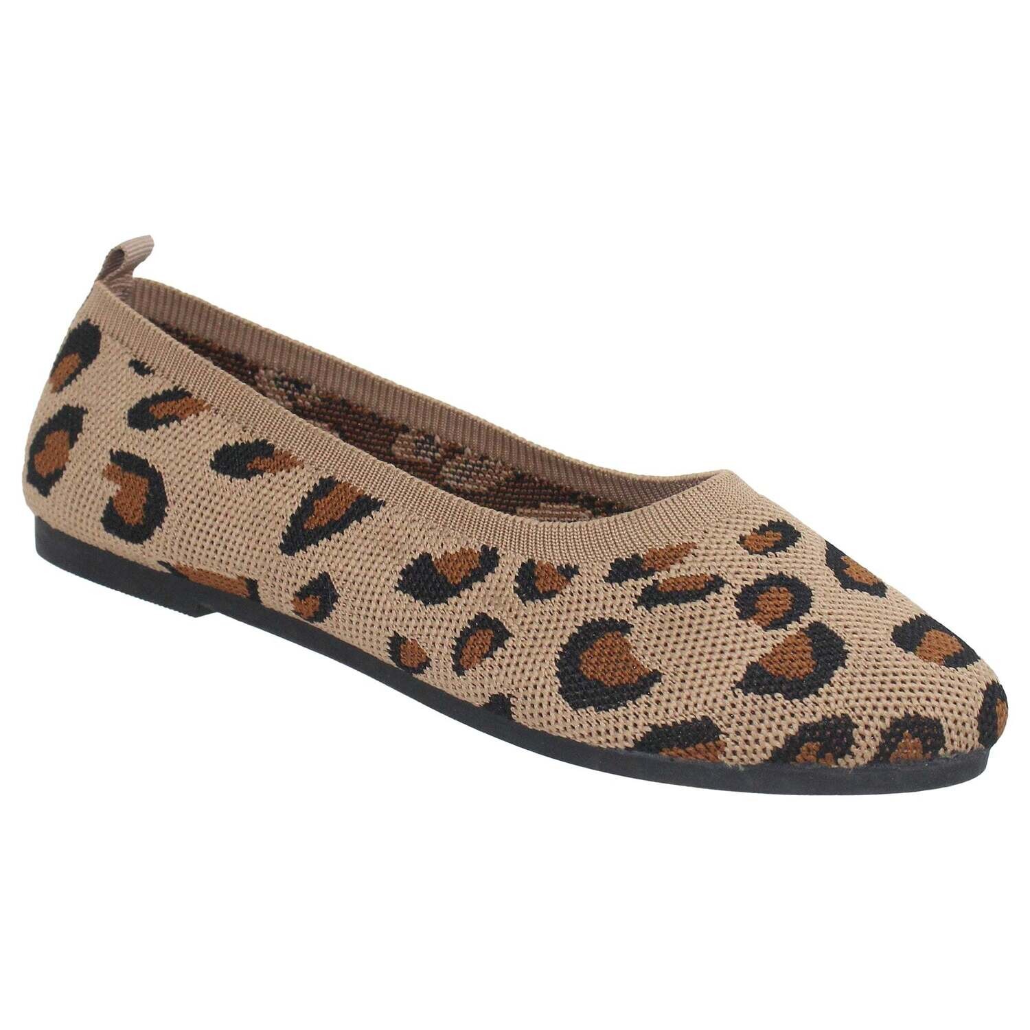 SOBEYO Women&#39;s Ballet Flats Sweater Soft Rubber Sole Slip On Casual