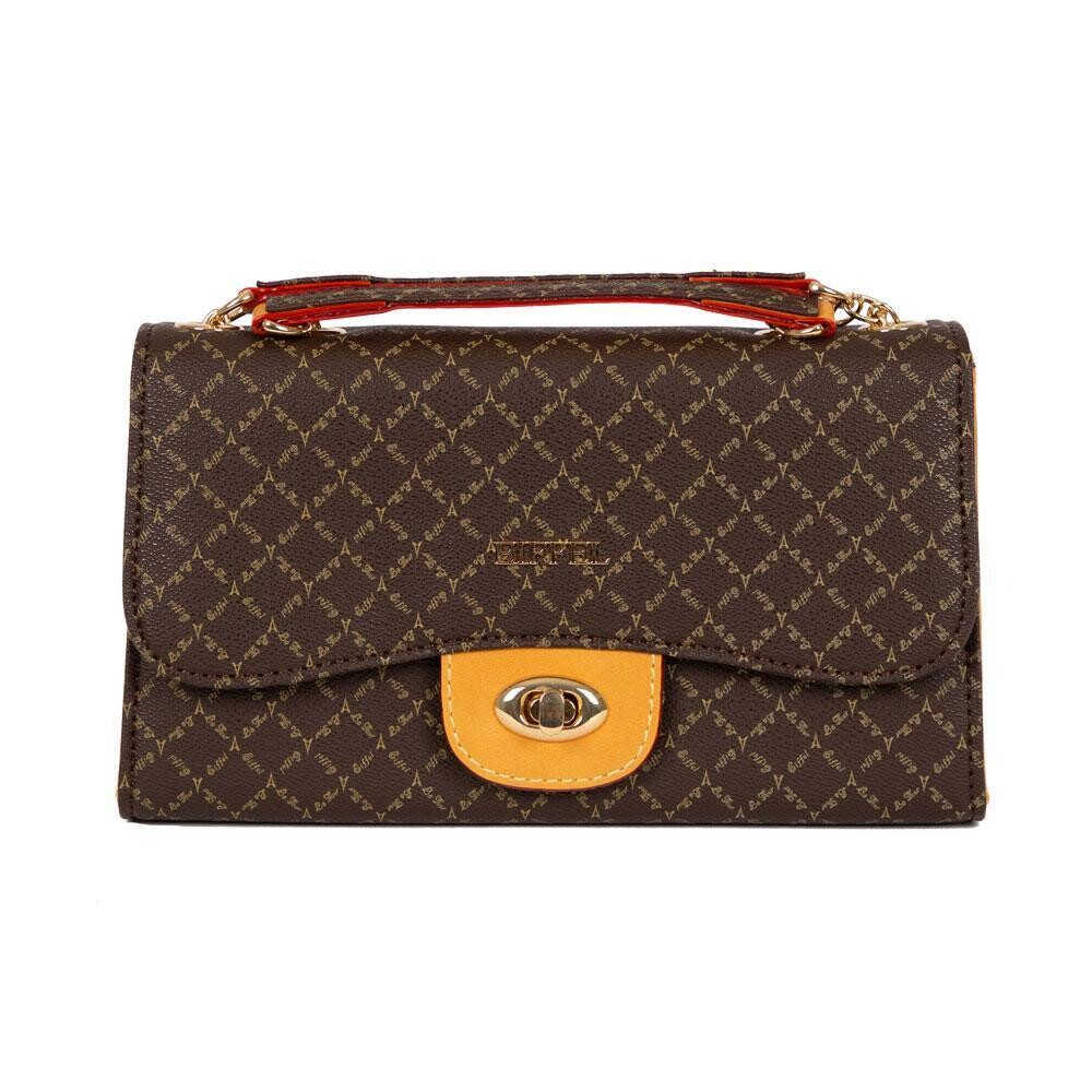 La Tour Eiffel Women&#39;s Luxury Fashion PVC Handbag - Small Purse,
