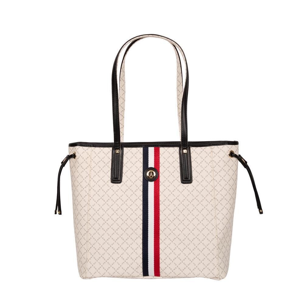 La Tour Eiffel Women&#39;s Luxury Fashion PVC Handbag, Synthetic Leather,, Color: WHITE/BLACK/MULTICOLOR