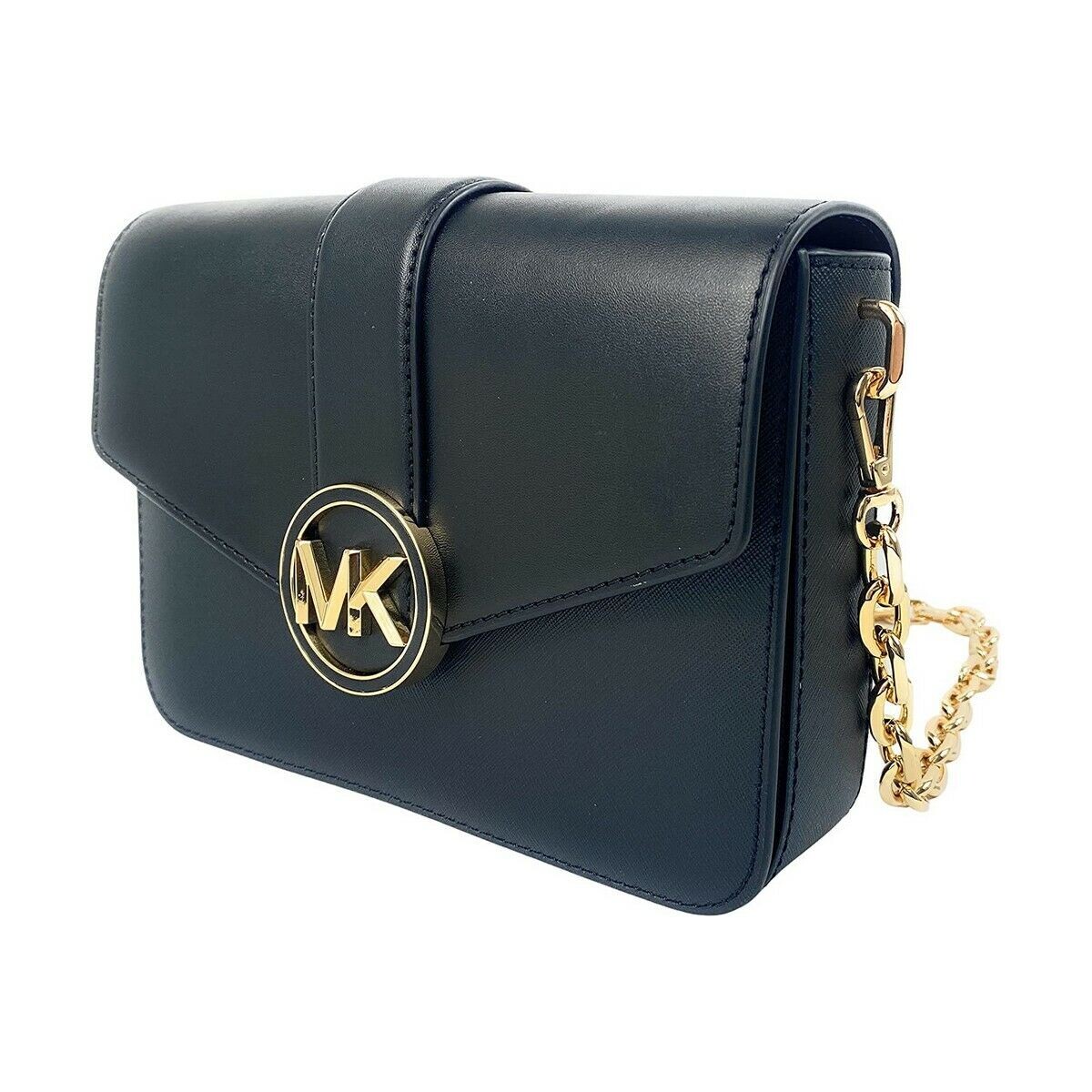 Women&#39;s Handbag Michael Kors 35S2GNML2L-BLACK Black (23 x 5 x 17 cm)