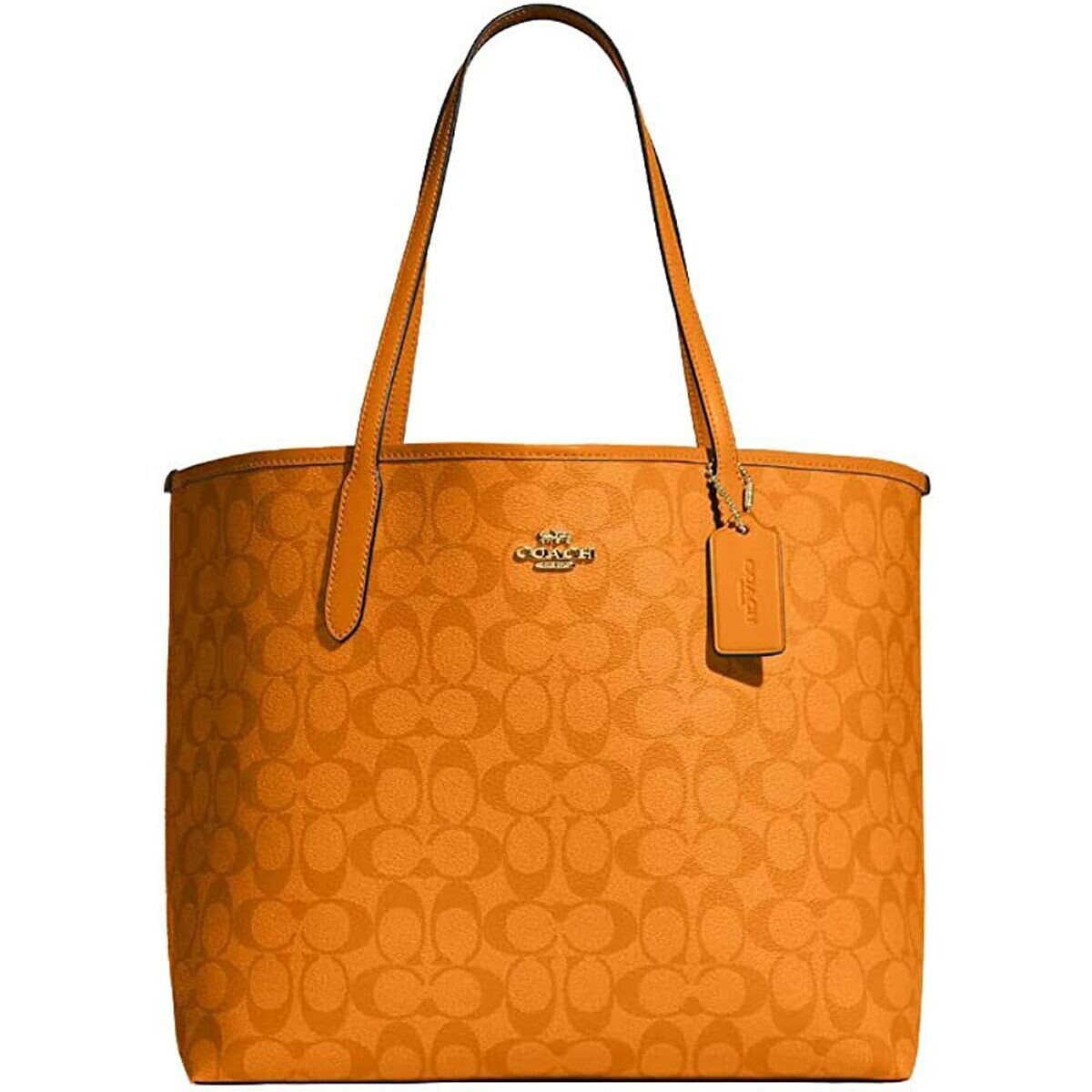 Women&#39;s Handbag Coach CA157-IMNXU 46 x 29 x 16 cm Orange