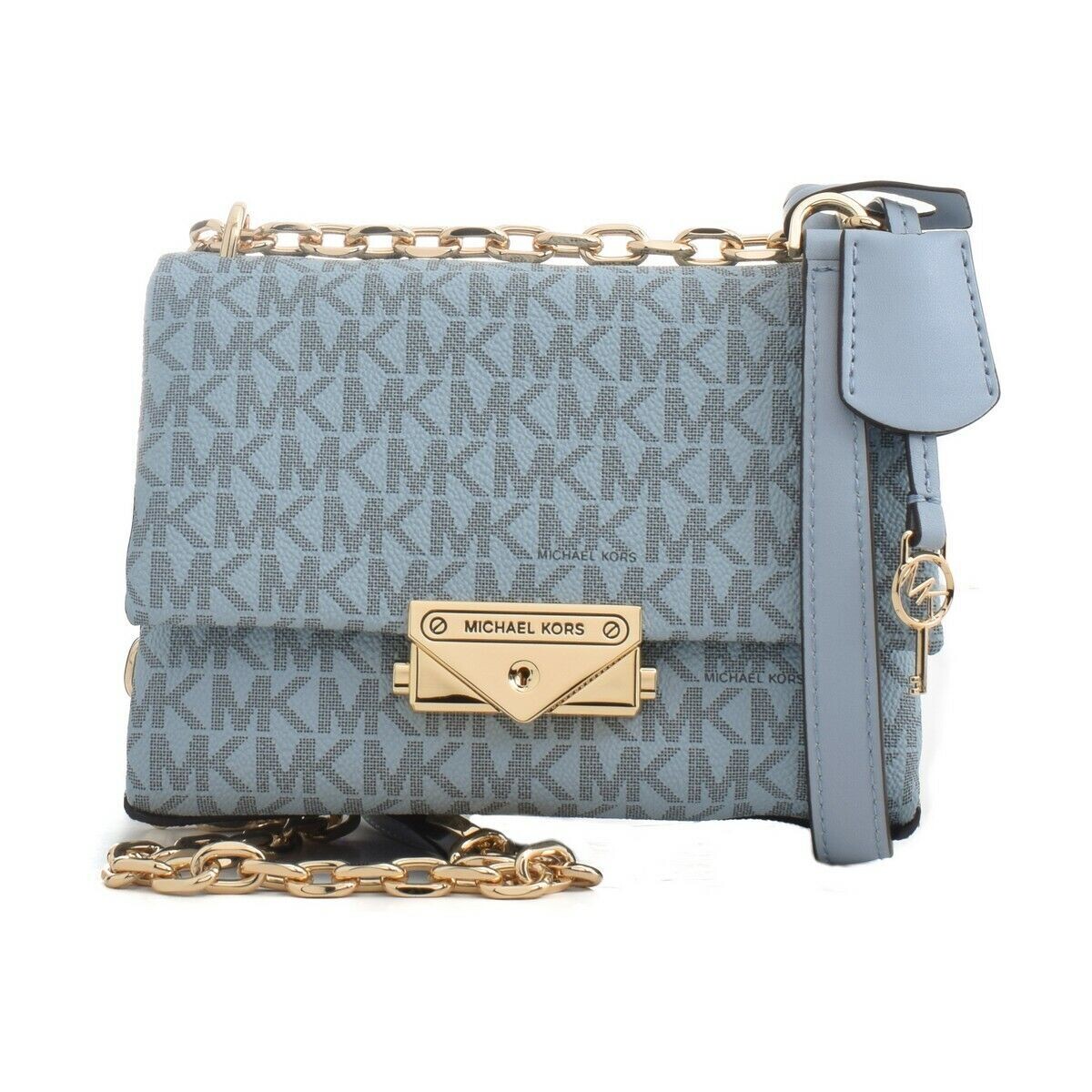 Women&#39;s Handbag Michael Kors 35F2G0EC5B-PLBLU-NVY Blue (18 x 14 x 8