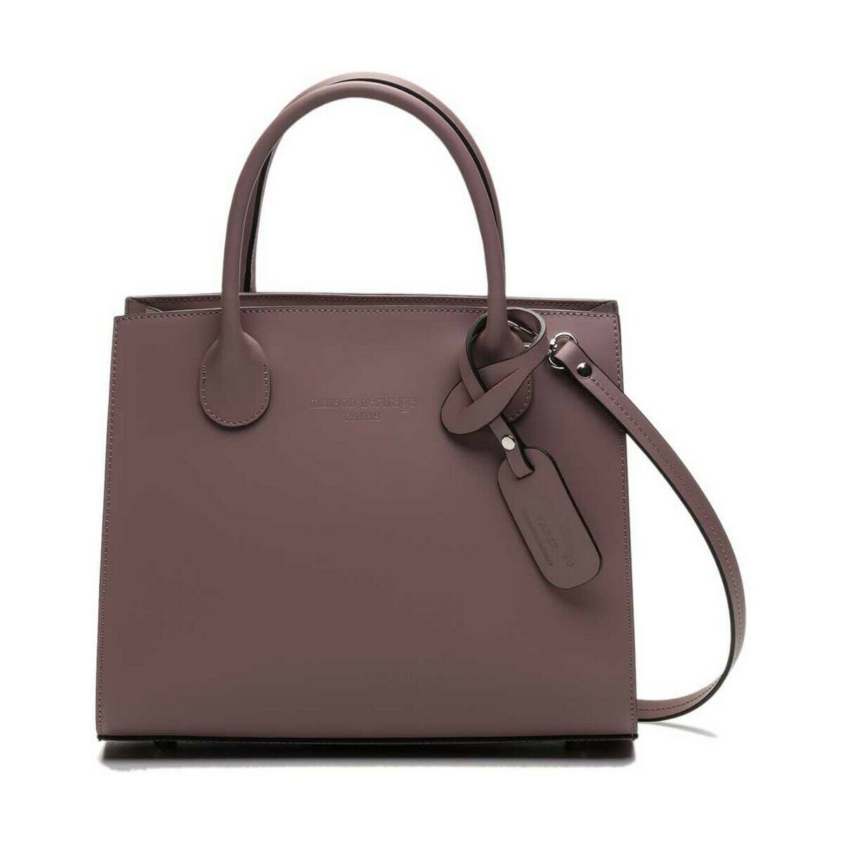 Women&#39;s Handbag Maison Heritage TRIP-VIOLET (30 x 24 x 14 cm)