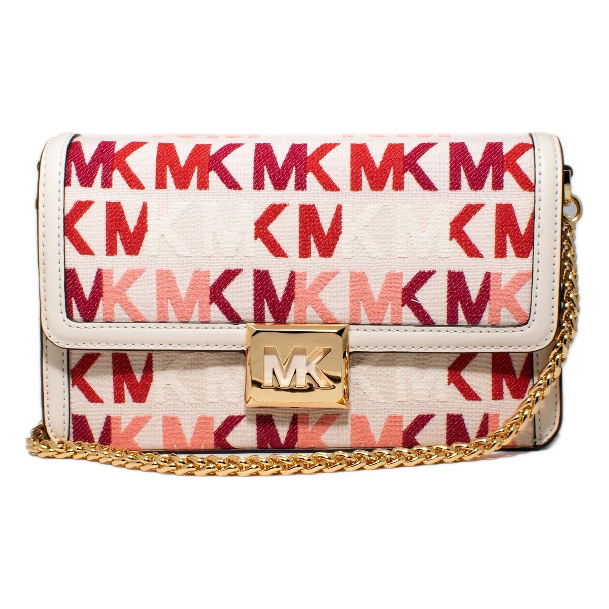 Women&#39;s Handbag Michael Kors 35S2G8ML6J-LT-CRM-MULTI Beige (25 x 15 x