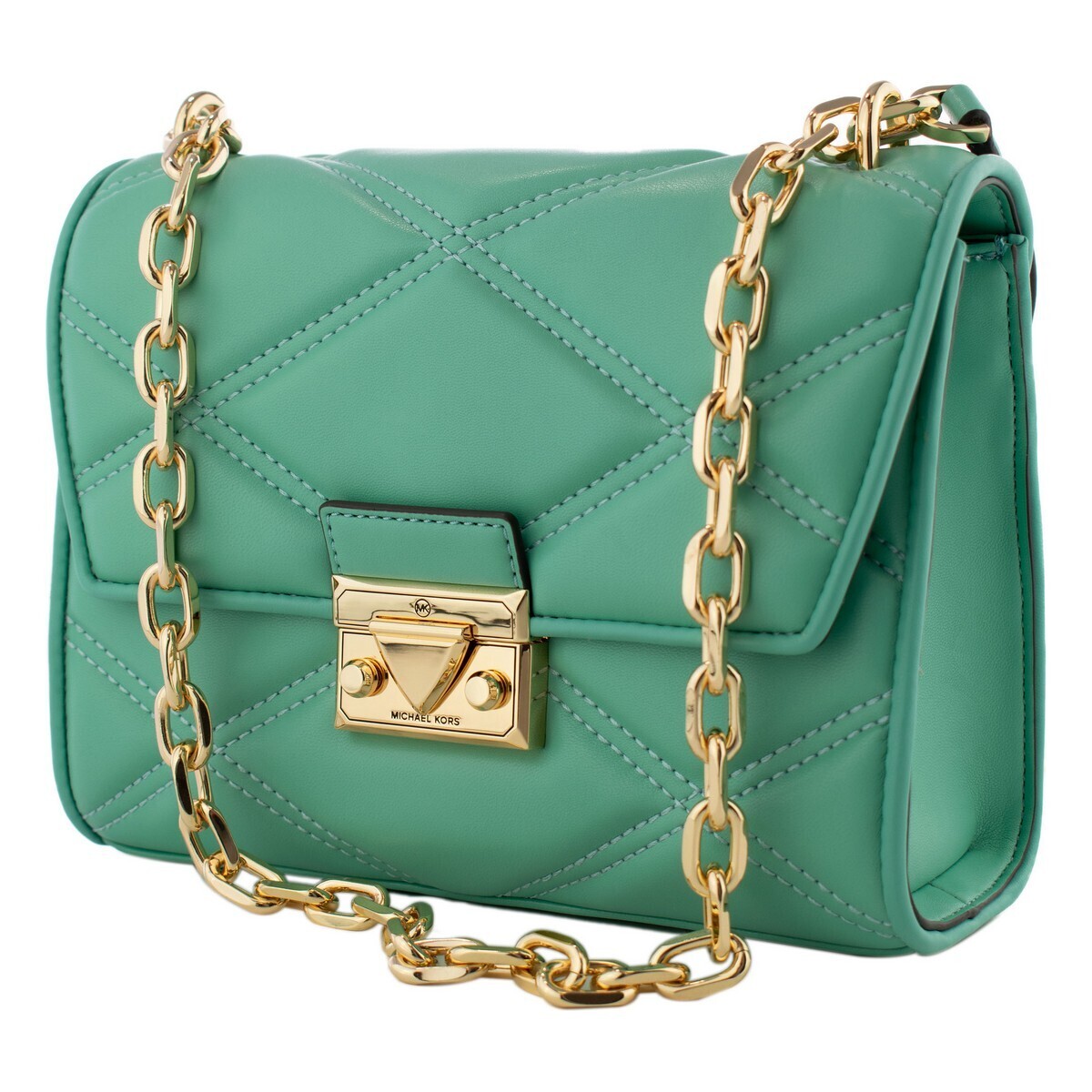 Women&#39;s Handbag Michael Kors 35S2GNRL2U-SEAFOAM 24 x 20 x 7 cm Blue