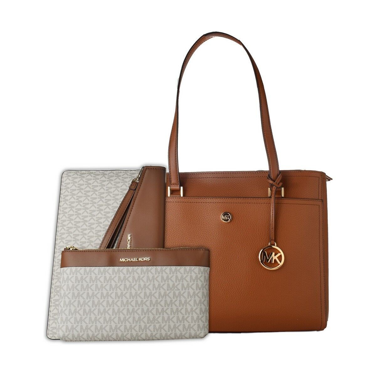 Women&#39;s Handbag Michael Kors 35T1G5MT7T-BROWN-VANILLA Brown (38 x 28 x