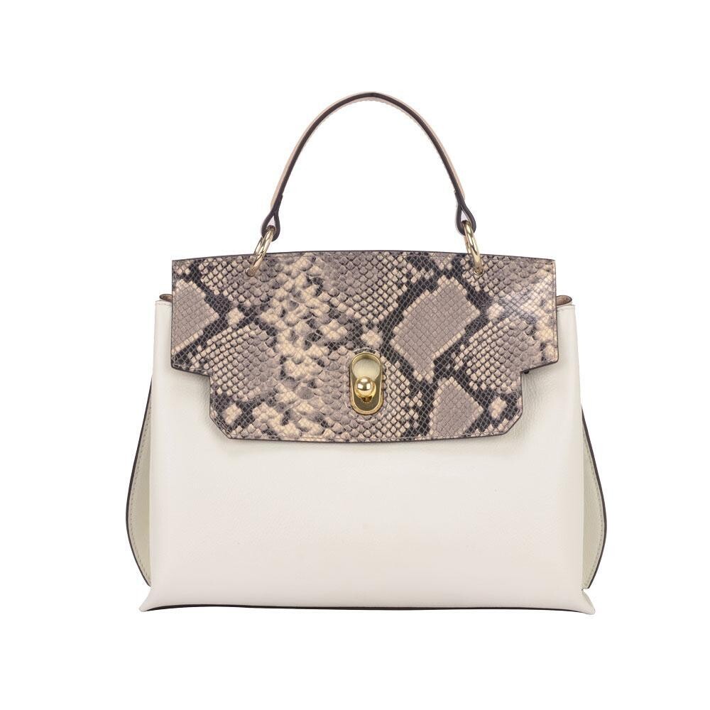 Maria Carla Women&#39;s Fashion Luxury Leather Handbag, Smooth Leather