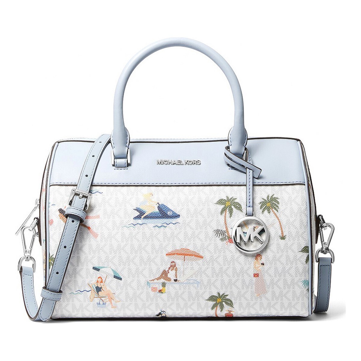 Women&#39;s Handbag Michael Kors 35T2S5CS2B-BRIGHT-WHT Blue (30 x 22 x 16