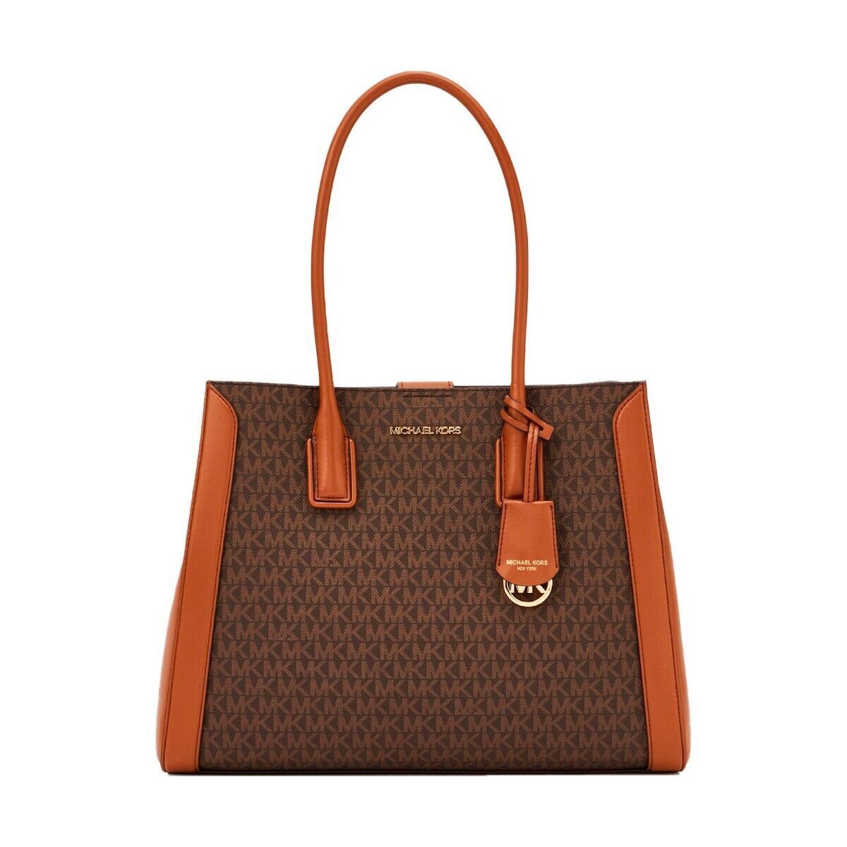 Women&#39;s Handbag Michael Kors 35S2G6KT9B-BROWN Brown (38 x 30 x 14 cm)