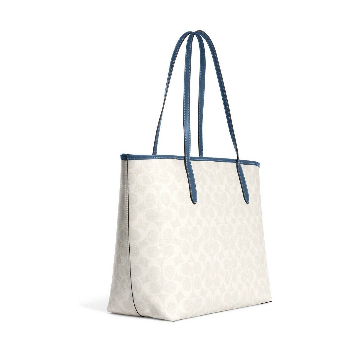 Women&#39;s Handbag Coach CB869-SVUOB White (44 x 27 x 14 cm)