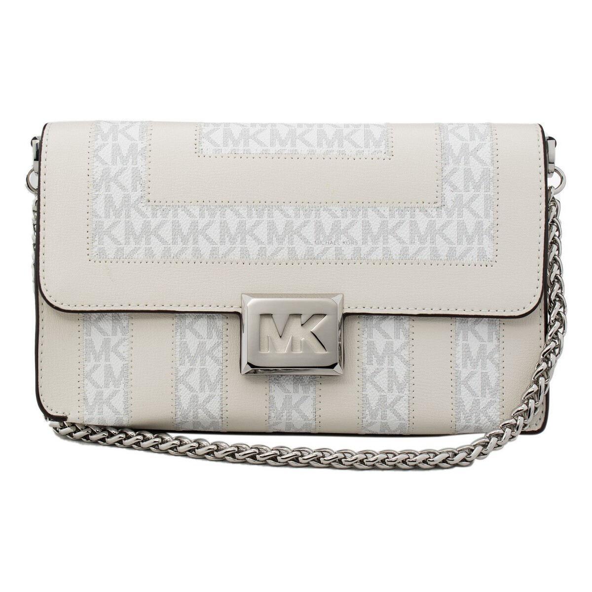 Women&#39;s Handbag Michael Kors 35S2S6SL2B-BRT-WHT-MLT Beige (25 x 14 x 7