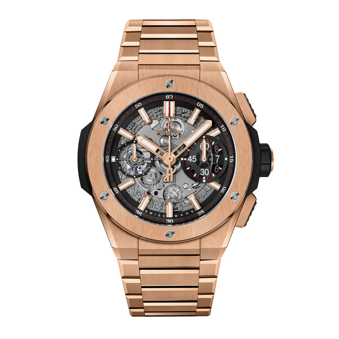 Hublot Satin Finished King Gold Big Bang Integrated 42mm