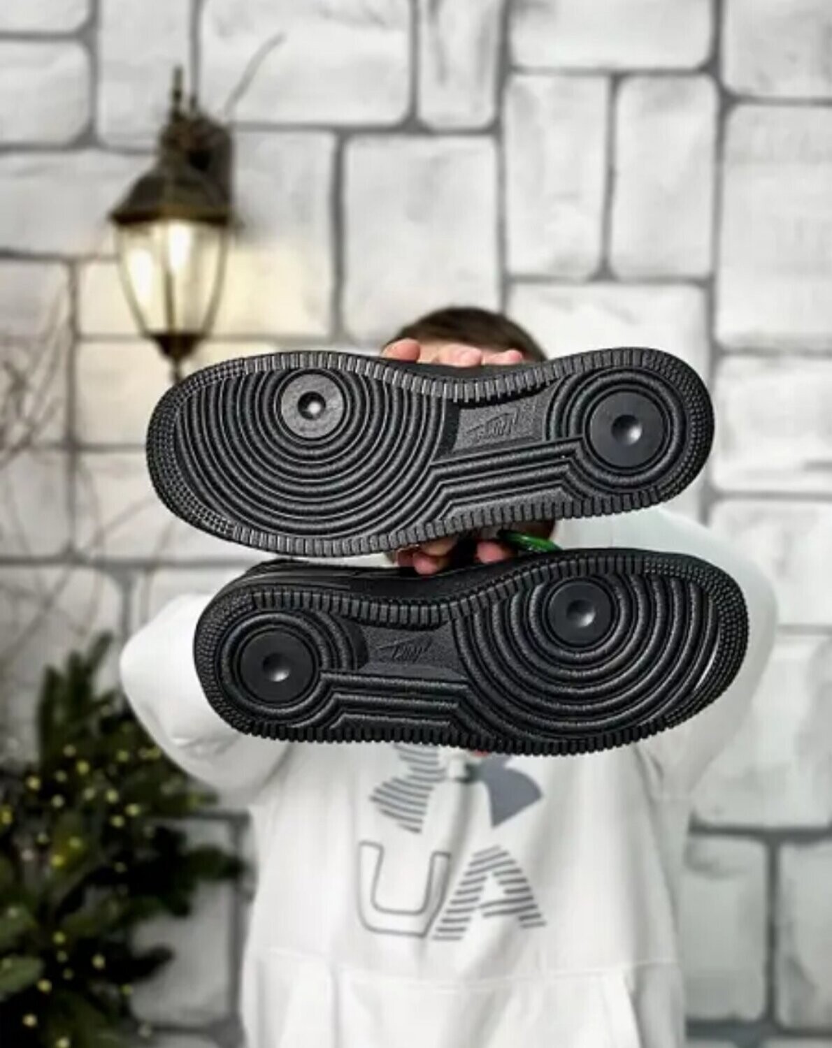 Sneakers winter Nike Air Force 1 Winter Low Black