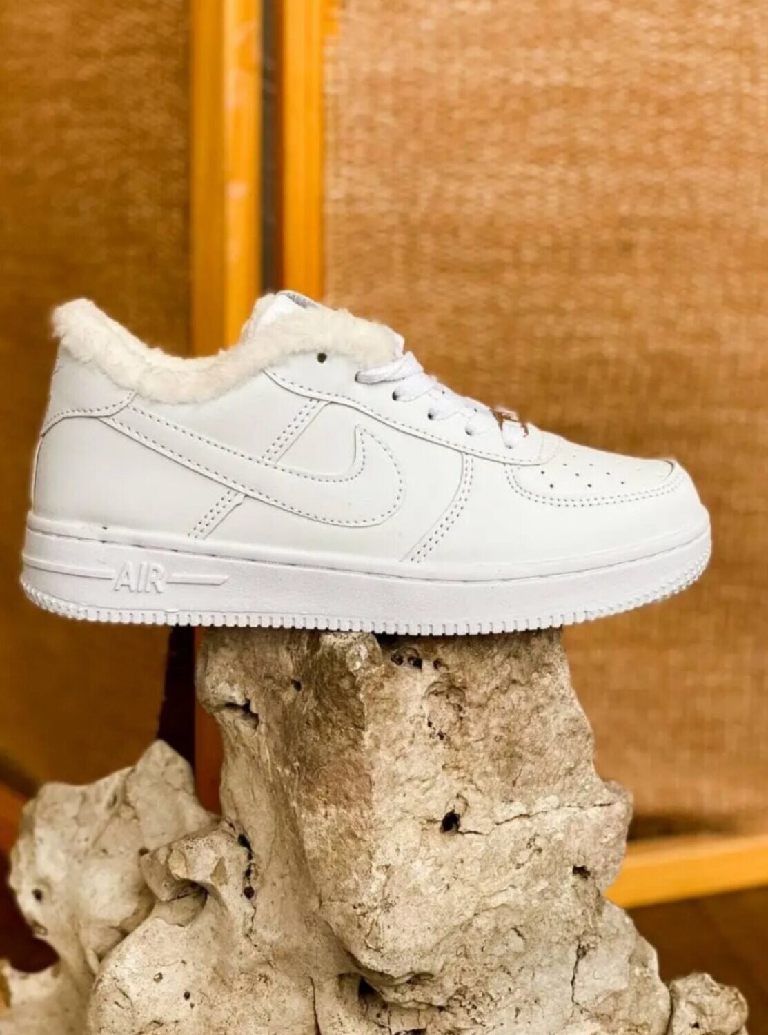 Sneakers winter Nike Air Force 1 Winter Low Black