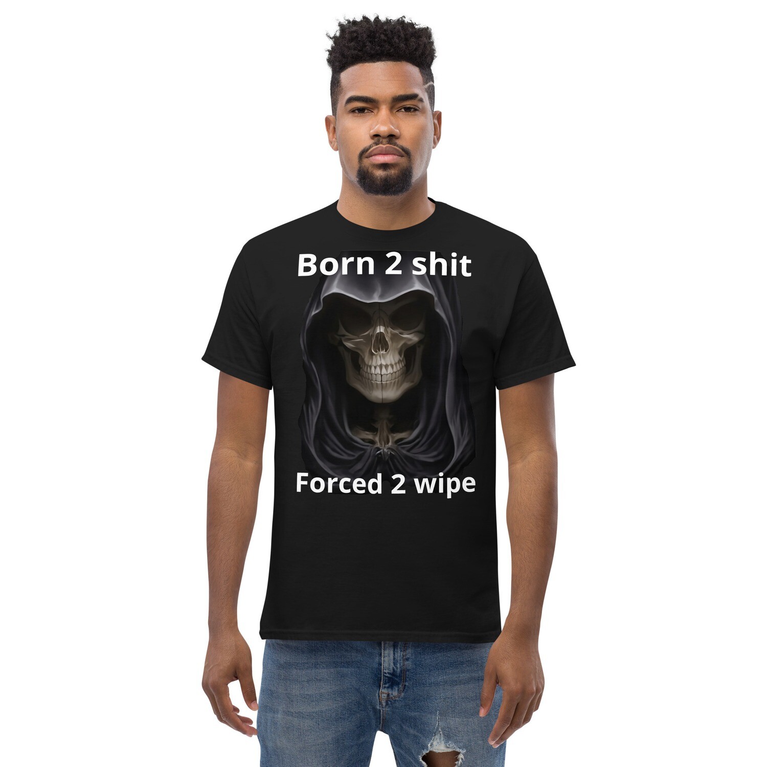 Forced 2 wipe shirt