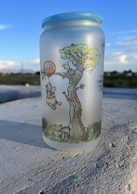 Classic Bear 16 Oz Frosted Tumbler