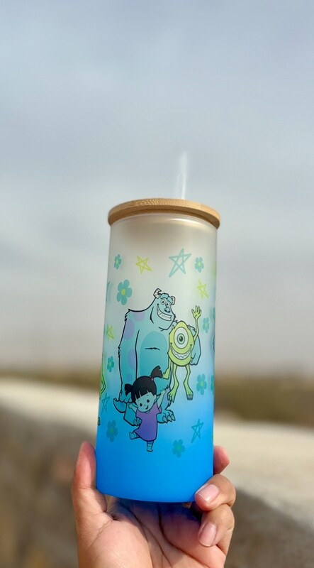 Monsters 20 oz Ombre Frosted Cup