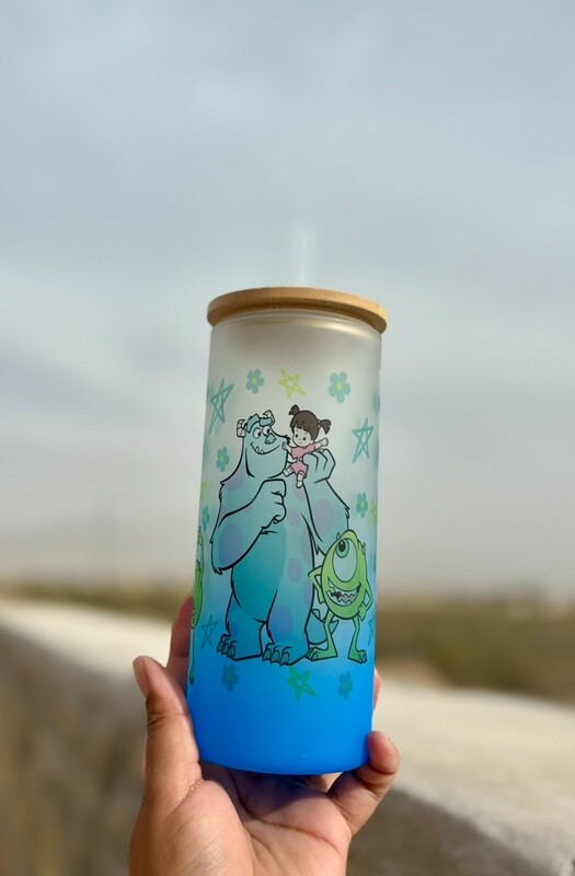 Monsters 20 oz Ombre Frosted Cup