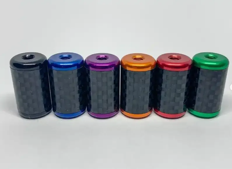 Carbon indicator screw threaded