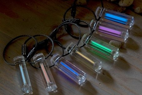 Key ring for betalight 3mmx22.5mm