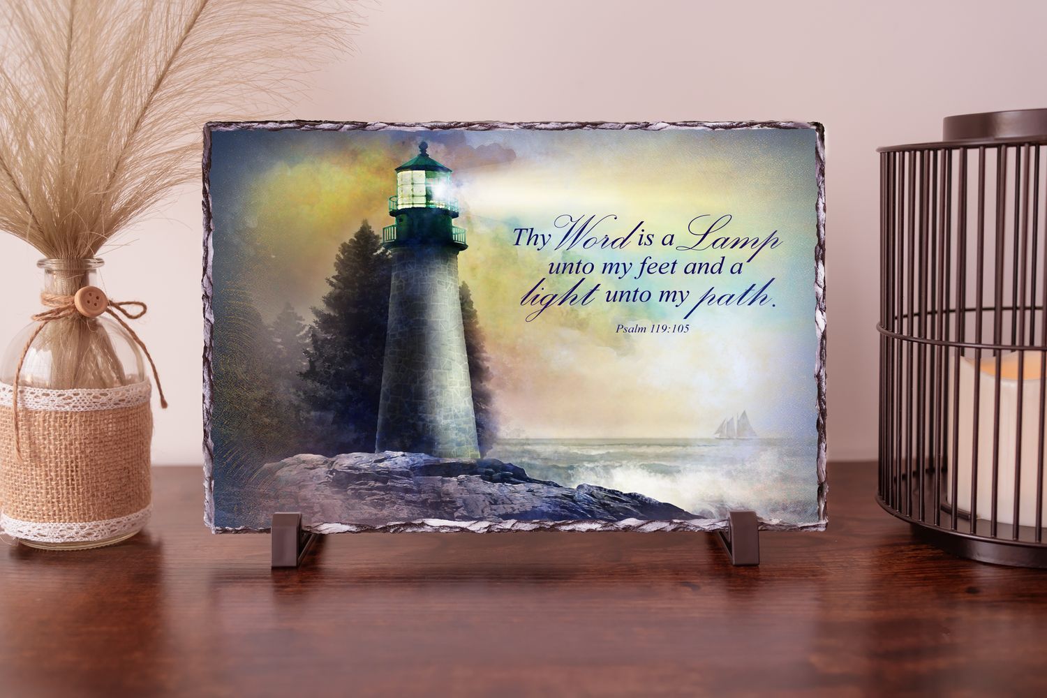 Thy word is a lamp unto my feet, and a light unto my path