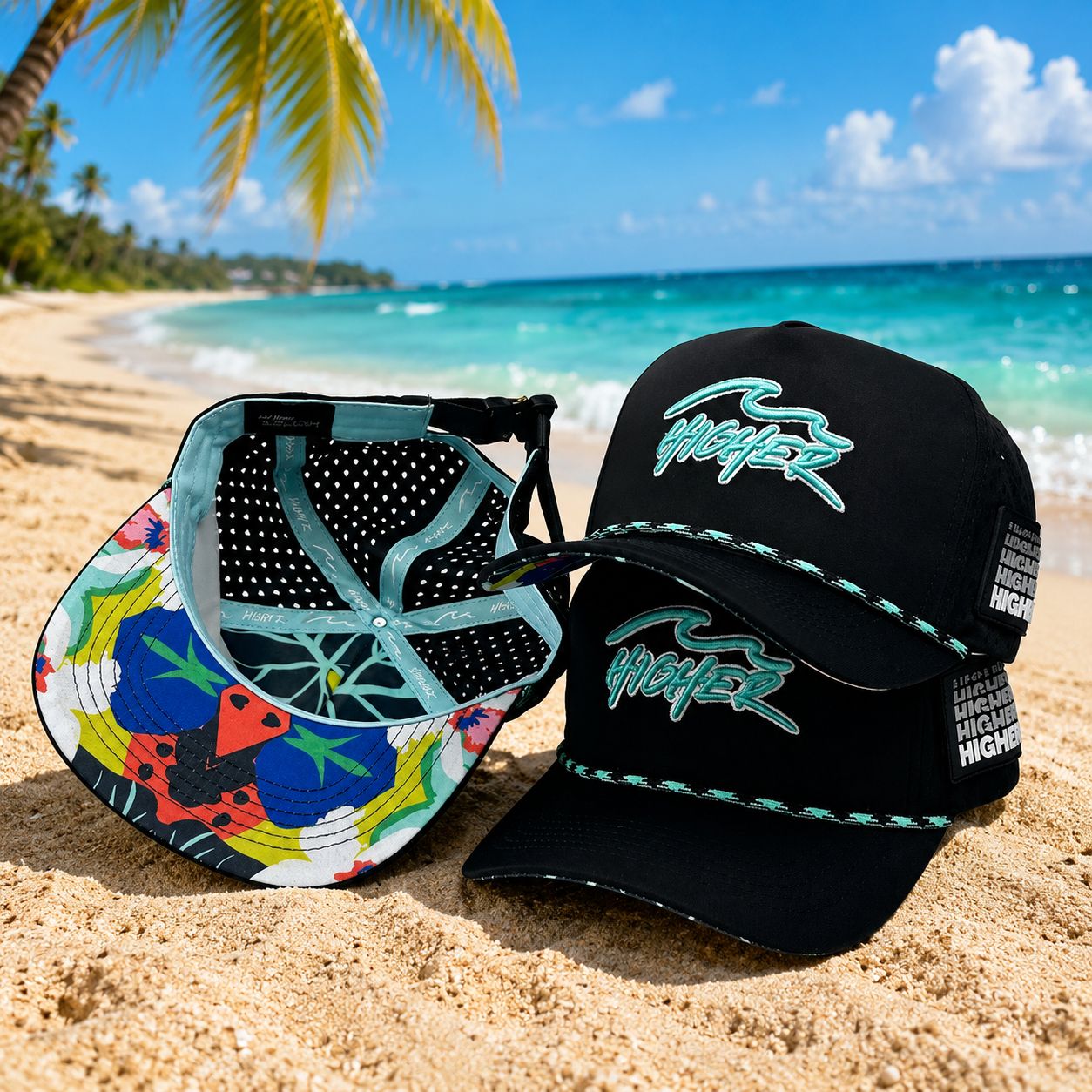 Water black pocket hat (bolsillo integrado)