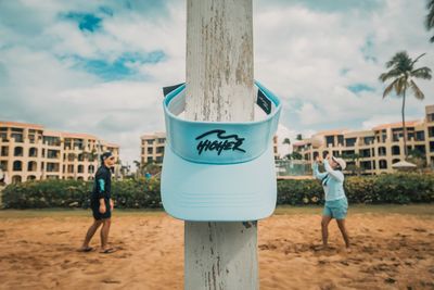 Blue Visor