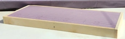 T-TRAK TRIPLE MODULE, Fully Assembled, 1" Recessed Foamular Top