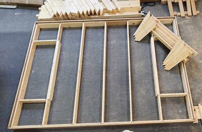 Model Railroad Table Kit 72 Model Railroad Table Kit 72"x104" With Legs