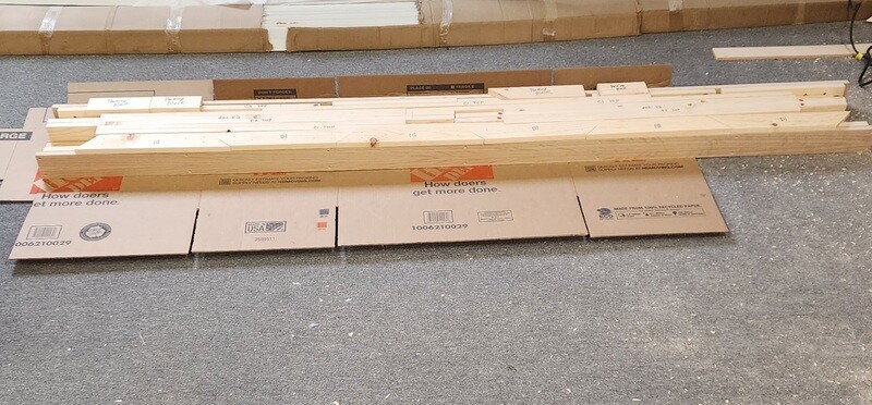 Model Railroad Table Kit 48"x120" With Legs